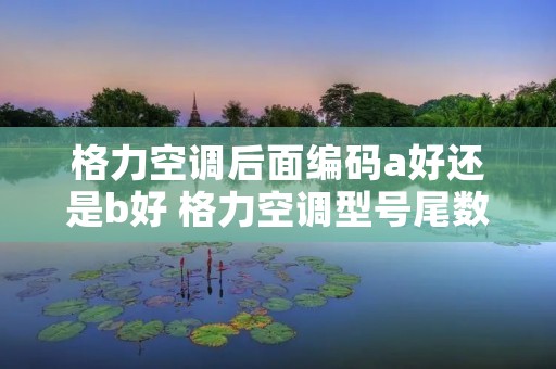 格力空调后面编码a好还是b好 格力空调型号尾数a1是什么意思