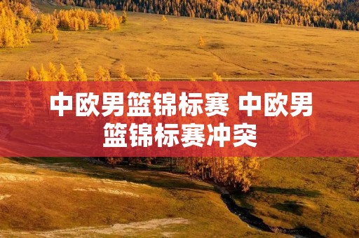 中欧男篮锦标赛 中欧男篮锦标赛冲突