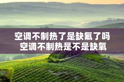 空调不制热了是缺氟了吗 空调不制热是不是缺氧 空调不制热了是缺氟了吗 空调不制热是不是缺氧