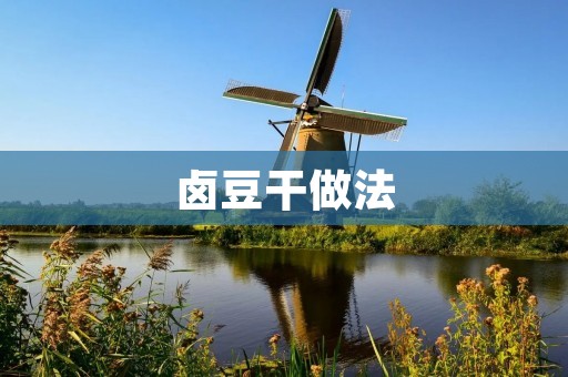 卤豆干做法：美味香脆的卤豆干制作详解