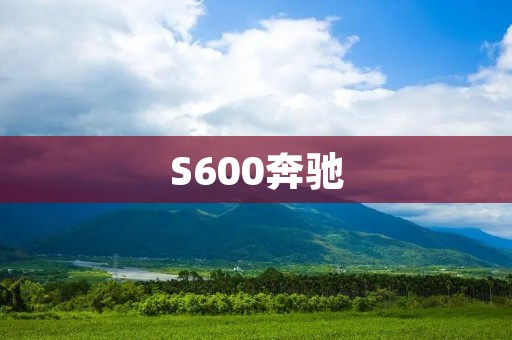 S600奔驰:豪华与性能的完美结合 S600奔驰:豪华与性能的完美结合