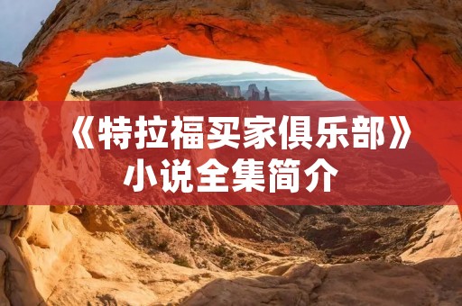 《特拉福买家俱乐部》小说全集简介
