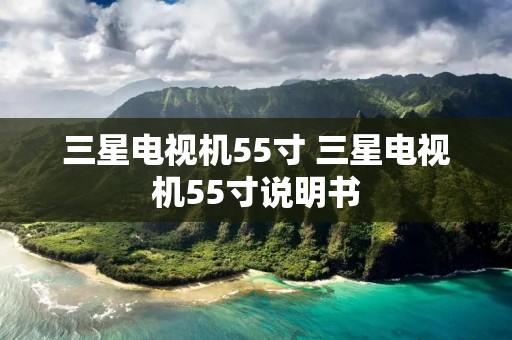 三星电视机55寸 三星电视机55寸说明书