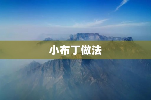 小布丁做法：口感细腻，美味可口，让你爱不释手！