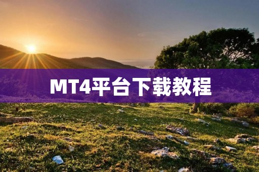 MT4平台下载教程:如何下载MT4平台并安装? MT4平台下载教程:如何下载MT4平台并安装?