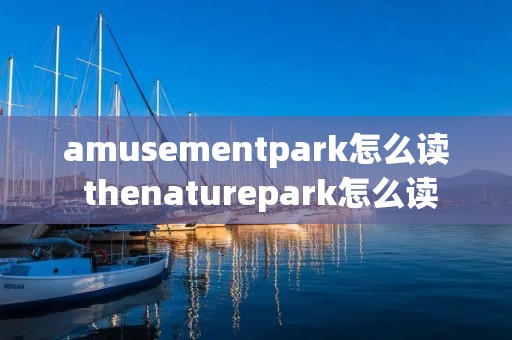 amusementpark怎么读 thenaturepark怎么读