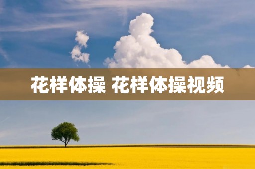花样体操 花样体操视频