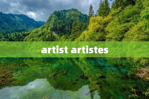 artist artistes
