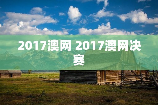 2017澳网 2017澳网决赛 2017澳网 2017澳网决赛