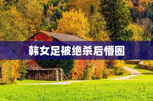 韩女足被绝杀后懵圈：一场心碎的比赛