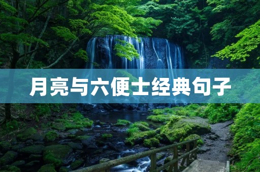 月亮与六便士经典句子:探寻内心的真实与追寻艺术的无尽魅力 月亮与六便士经典句子:探寻内心的真实与追寻艺术的无尽魅力