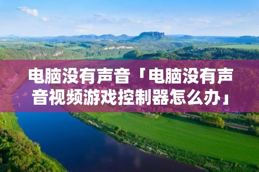 电脑没有声音「电脑没有声音视频游戏控制器怎么办」