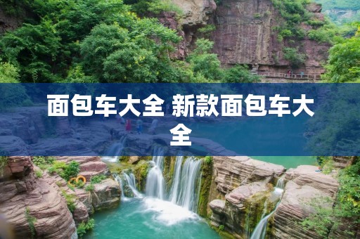 面包车大全 新款面包车大全