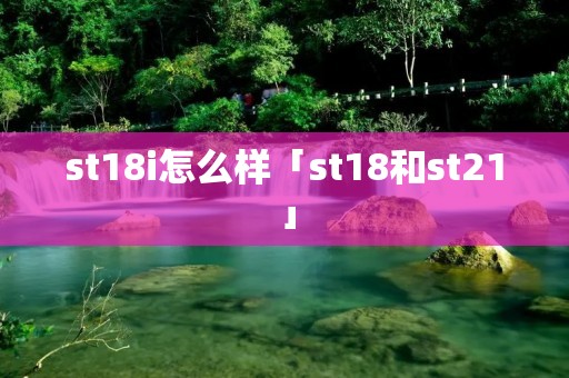 st18i怎么样「st18和st21」
