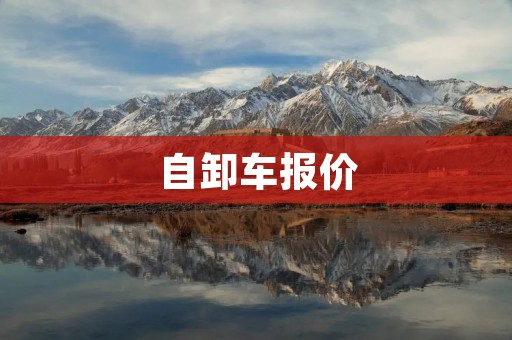 自卸车报价:市场需求与价格分析 自卸车报价:市场需求与价格分析