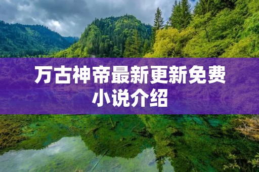 万古神帝最新更新免费小说介绍