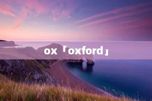 ox「oxford」