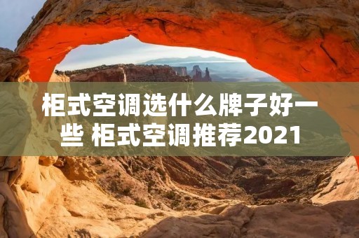 柜式空调选什么牌子好一些 柜式空调推荐2021