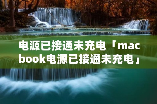 电源已接通未充电「macbook电源已接通未充电」