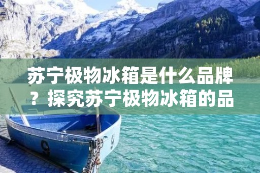 苏宁极物冰箱是什么品牌?探究苏宁极物冰箱的品牌背后故事 苏宁极物冰箱是什么品牌?探究苏宁极物冰箱的品牌背后故事