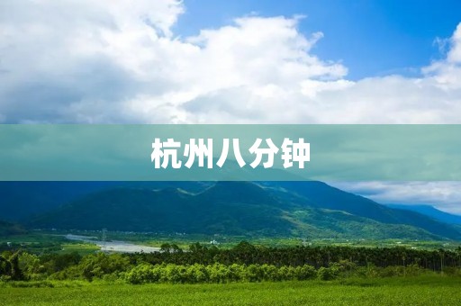 杭州八分钟:探寻中国高铁的速度奇迹 杭州八分钟:探寻中国高铁的速度奇迹