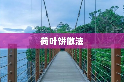 荷叶饼做法：传统美食的独特魅力