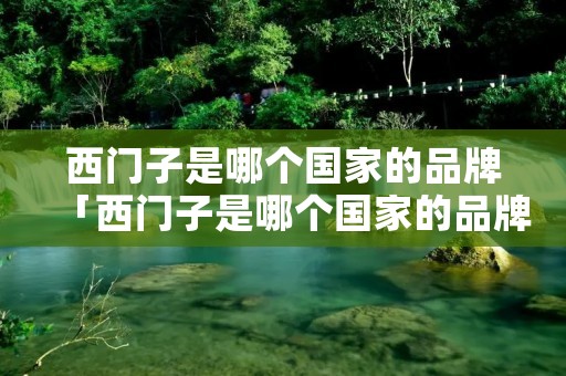 西门子是哪个国家的品牌「西门子是哪个国家的品牌汽车」 西门子是哪个国家的品牌「西门子是哪个国家的品牌汽车」