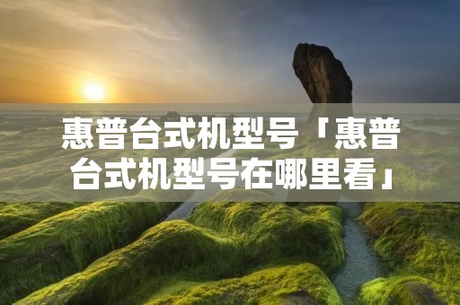 惠普台式机型号「惠普台式机型号在哪里看」