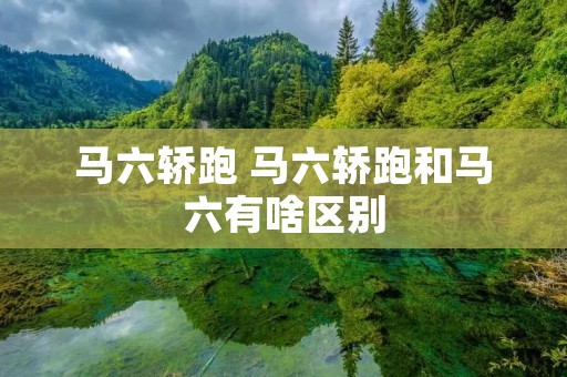 马六轿跑 马六轿跑和马六有啥区别