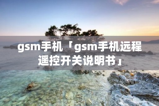 g**手机「g**手机远程遥控开关说明书」 g**手机「g**手机远程遥控开关说明书」