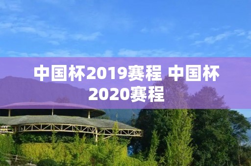 中国杯2019赛程 中国杯2020赛程