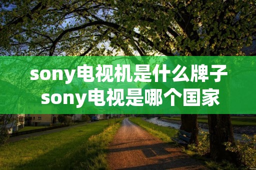 sony电视机是什么牌子 sony电视是哪个国家的品牌 sony电视机是什么牌子 sony电视是哪个国家的品牌