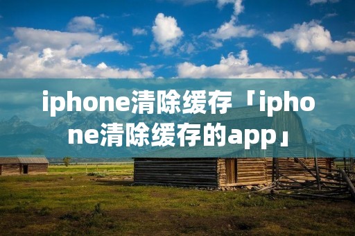 iphone清除缓存「iphone清除缓存的app」 iphone清除缓存「iphone清除缓存的app」