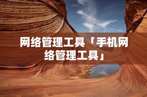 网络管理工具「手机网络管理工具」 网络管理工具「手机网络管理工具」