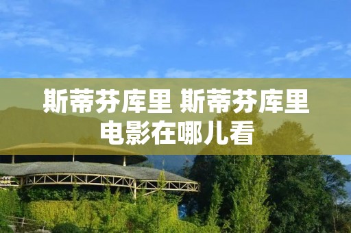斯蒂芬库里 斯蒂芬库里电影在哪儿看
