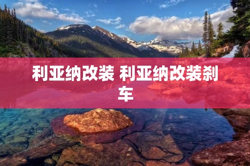 利亚纳改装 利亚纳改装刹车 利亚纳改装 利亚纳改装刹车