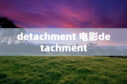detachment 电影detachment