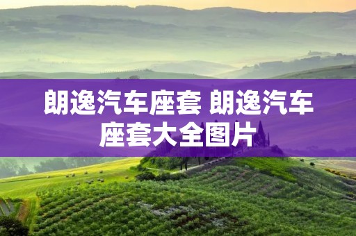 朗逸汽车座套 朗逸汽车座套大全图片