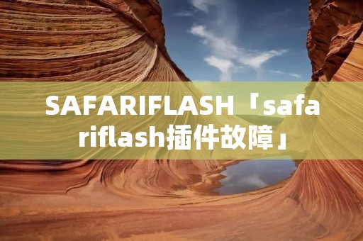 SAFARIFLASH「safariflash插件故障」