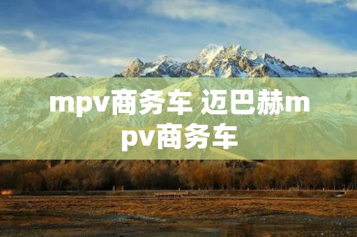 mpv商务车 迈巴赫mpv商务车