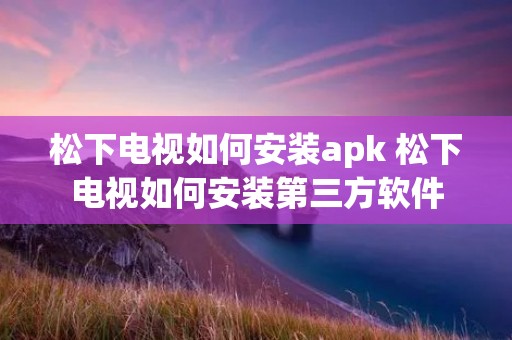 松下电视如何安装apk 松下电视如何安装第三方软件
