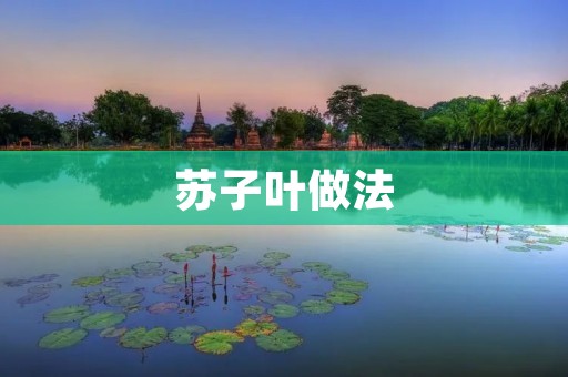 苏子叶做法:让你轻松掌握的制作方法 苏子叶做法:让你轻松掌握的制作方法