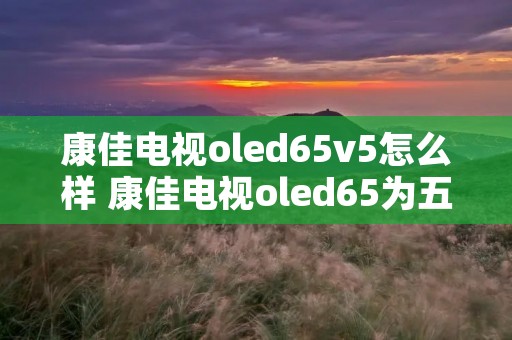 康佳电视oled65v5怎么样 康佳电视oled65为五评价
