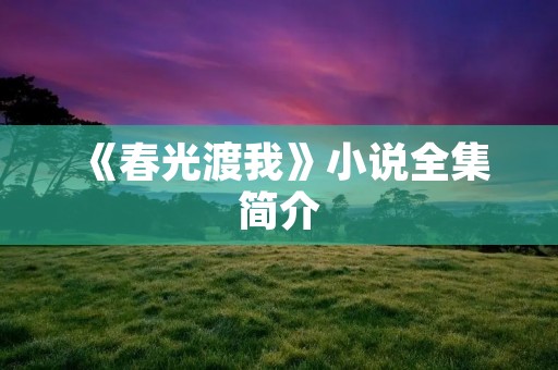 《春光渡我》小说全集简介