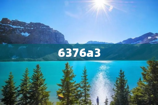 6376a3:揭秘数码世界的密码之谜 6376a3:揭秘数码世界的密码之谜