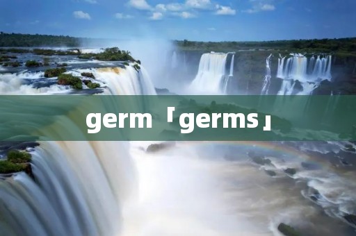 germ「germs」 germ「germs」