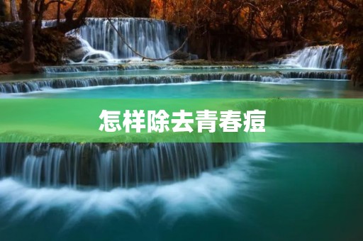 怎样除去青春痘：详细解析及有效方法