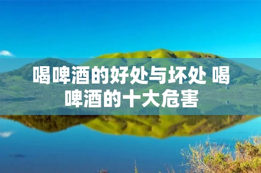 喝啤酒的好处与坏处 喝啤酒的十大危害