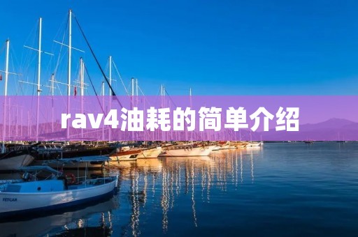 rav4油耗的简单介绍