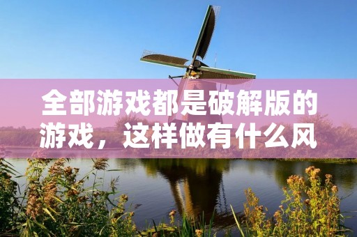 全部游戏都是破解版的游戏，这样做有什么风险？